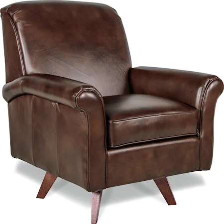 Ronnie High Leg Swivel Chair with ComfortCore Seat Cushion